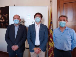 I rappresentanti delle tre provincie venete della RBVR