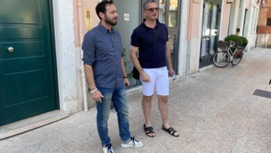 L'assessore Zavarise e Caminiti