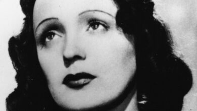 La cantante francese Edith Piaf