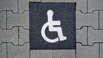 Uno spazio riservato alle persone disabili