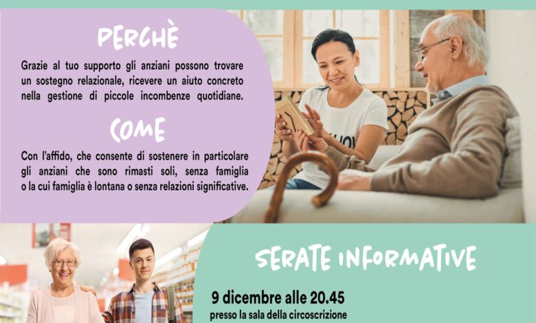 Locandina del progetto Affido nella fragilità