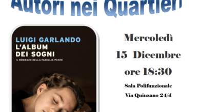 Locandina de gli "Autori nei quartieri"