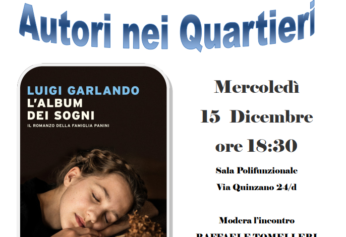 Locandina de gli "Autori nei quartieri"