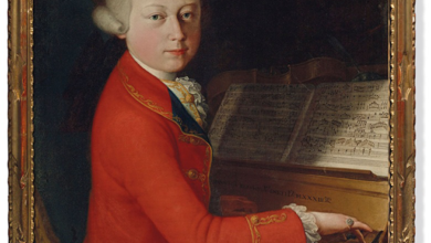 Il ritratto del giovane Mozart