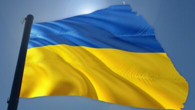 La bandiera ucraina