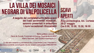 Locandina visite Villa dei Mosaici