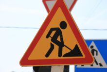 Lavori chiusura cantiere filovia in viale dal Cero